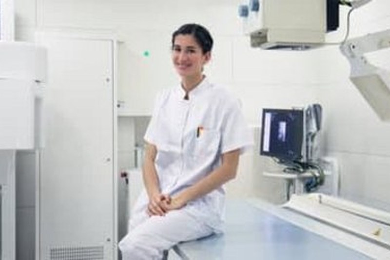 MT-R im Röntgenraum einer Klinik in NRW