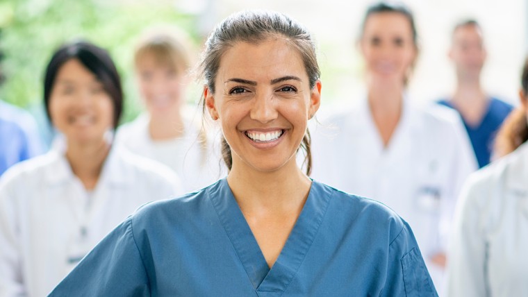 Professionnelle de santé à l'hôpital